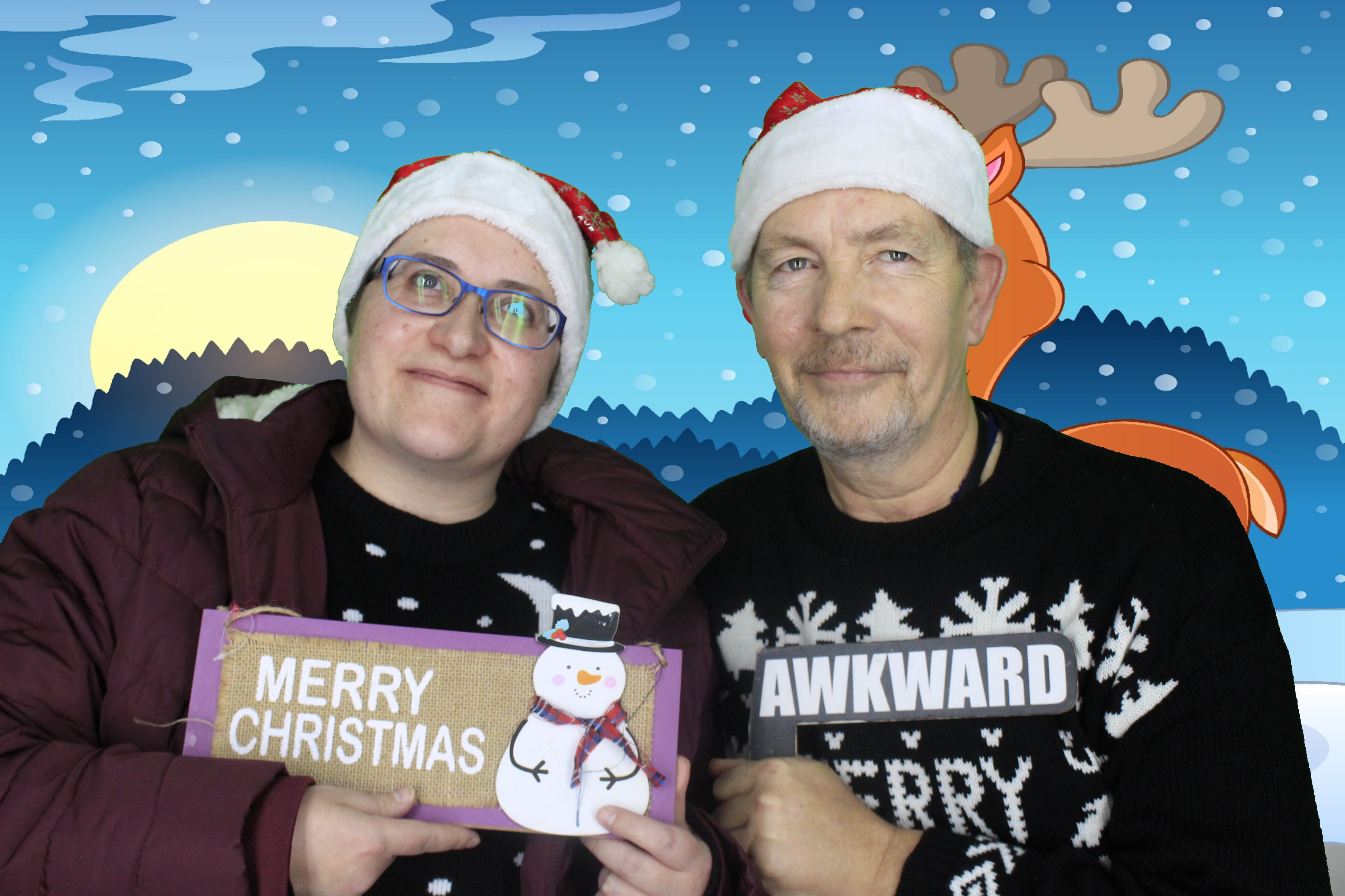 HMS Warrior Christmas Party | View more photos from the event at gallery.myphotoboothexperience.co.uk/u/MyPhotoBoothExperienceLtd/HMS-Warrior-Christmas-Party-0